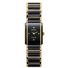 Rado Sintra Jubile ceramic two-colour bracelet diamond watch